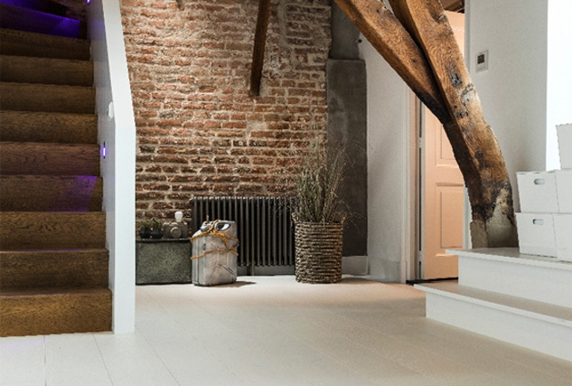 Hollandsche vloeren houten vloer / Louis Tapis Bussum